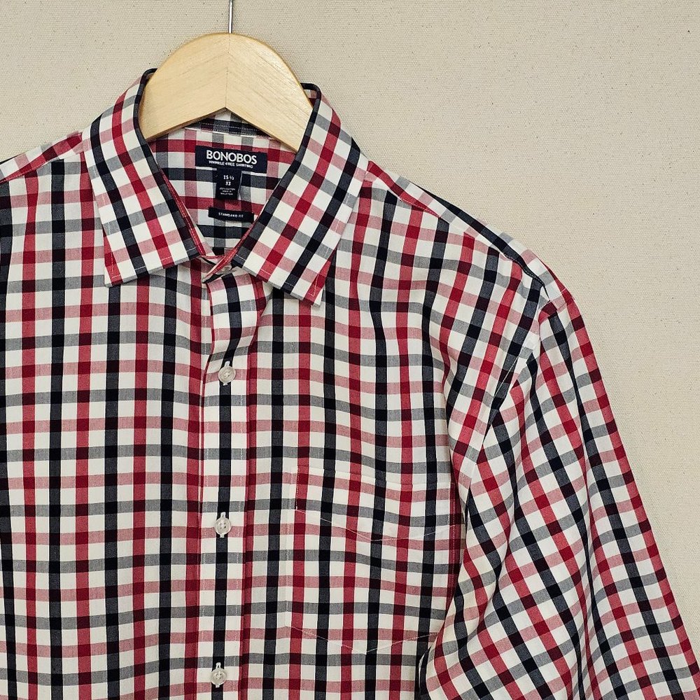 Bonobos Standard Fit Wrinkle Free Button Down 15.5 33